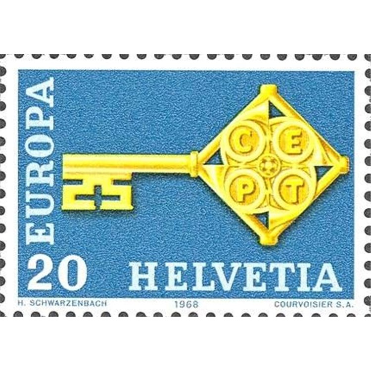 SVIZZERA 1968 Europa MNH**