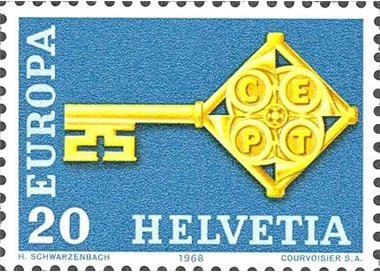 SVIZZERA 1968 Europa MNH**