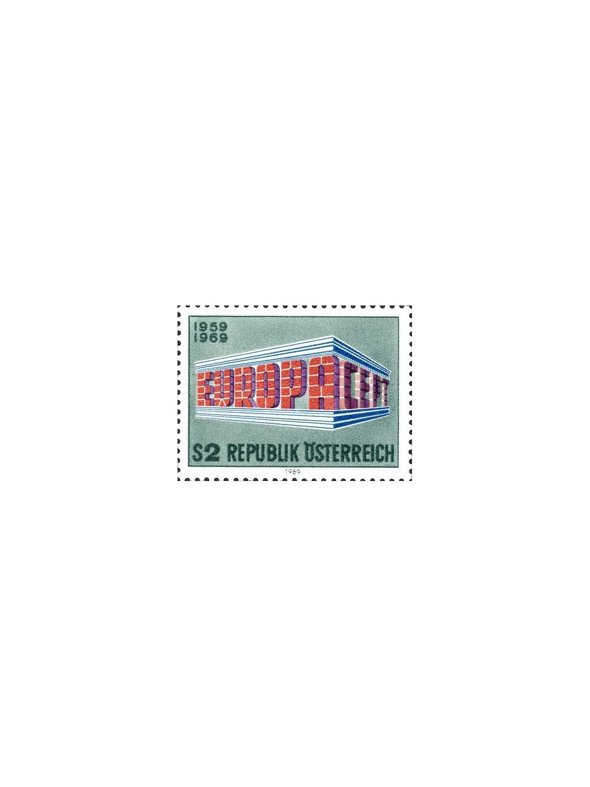 AUSTRIA 1969 Europa MNH**