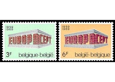 BELGIO 1969 Europa 2v MNH**