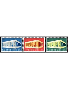 CIPRO 1969 Europa 3v MNH**