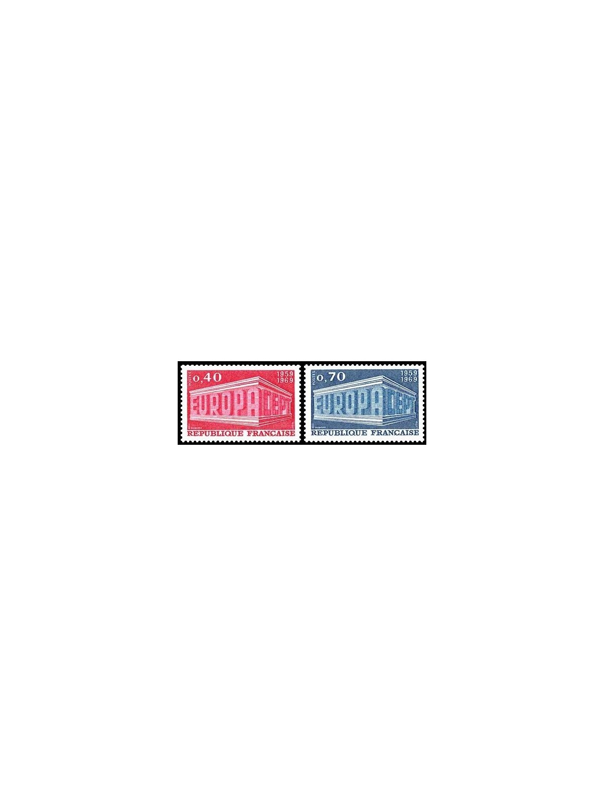 FRANCE 1969 Europe 2v MNH**
