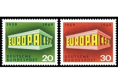 GERMANIA BRD 1969 Europa 2v MNH**