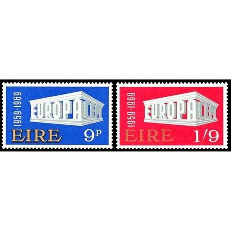 IRELAND 1969 Europe 2v MNH**