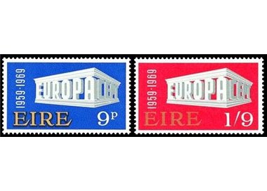 IRLANDA 1969 Europa 2v MNH**