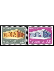 JUGOSLAVIA 1969 Europa 2v MNH**