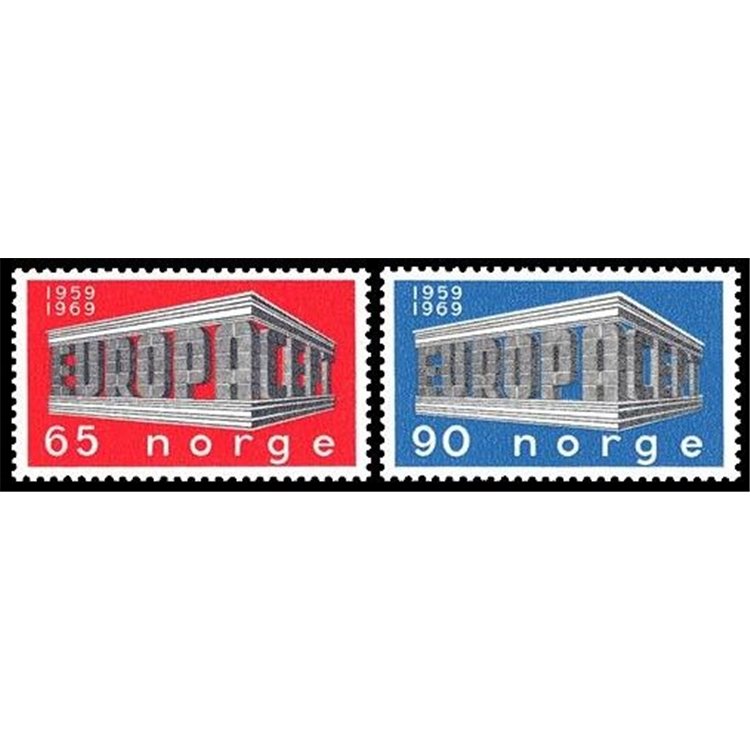 NORWAY 1969 Europe 2v MNH**