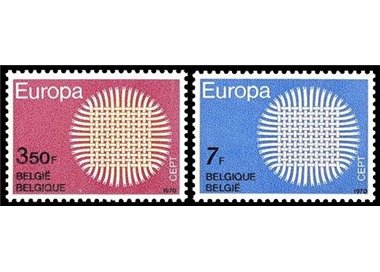 BELGIUM 1970 Europe 2v MNH**