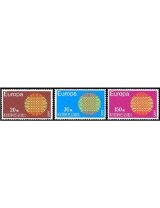 CIPRO 1970 Europa 3v MNH**