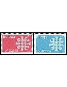 FRANCE 1970 Europe 2v MNH**