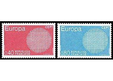 FRANCE 1970 Europe 2v MNH**