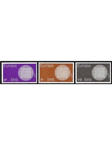 IRELAND 1970 Europe 3v MNH**