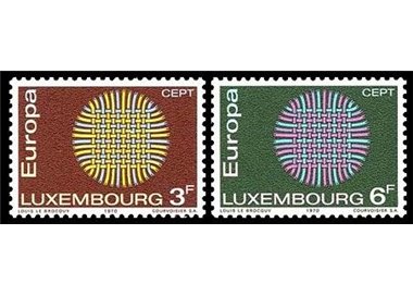 LUXEMBOURG 1970 Europe 2v MNH**