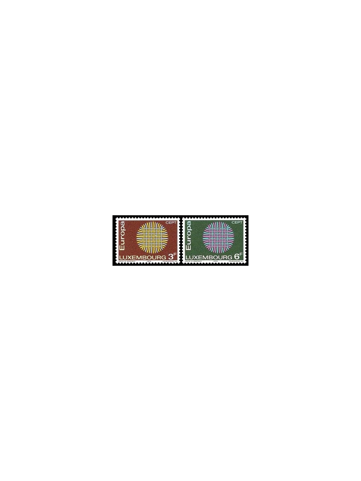 LUXEMBOURG 1970 Europe 2v MNH**