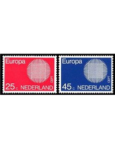 OLANDA 1970 Europa 2v MNH**