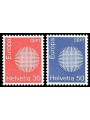SWITZERLAND 1970 Europe 2v MNH**