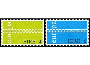 IRELAND 1971 Europe 2v MNH**