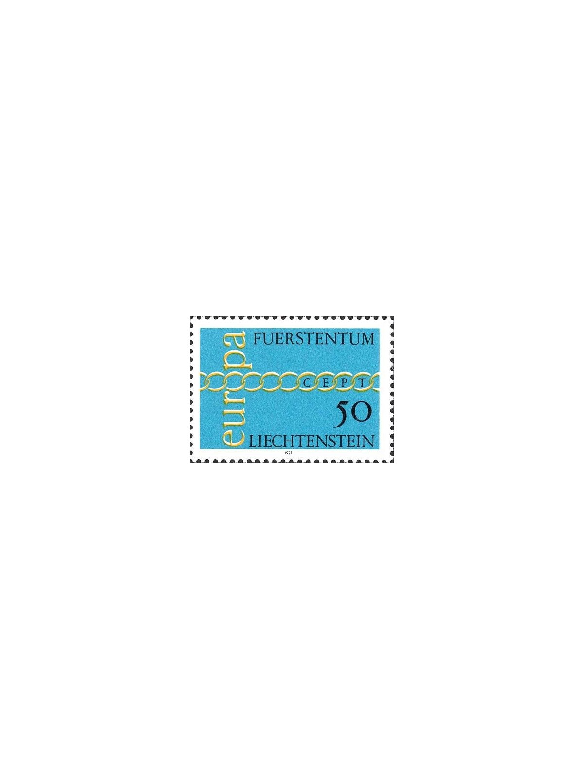 LIECHTENSTEIN 1971 Europe MNH**