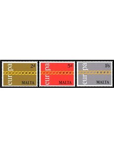 MALTA 1971 Europa 3v MNH**