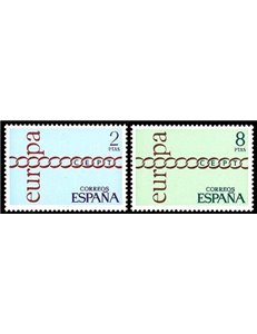 SPAGNA 1971 Europa 2v MNH**