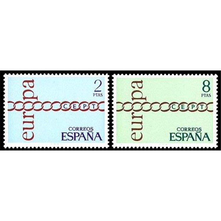 SPAGNA 1971 Europa 2v MNH**