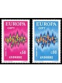 ANDORRA FRANCESE 1972 Europa 2v MNH**