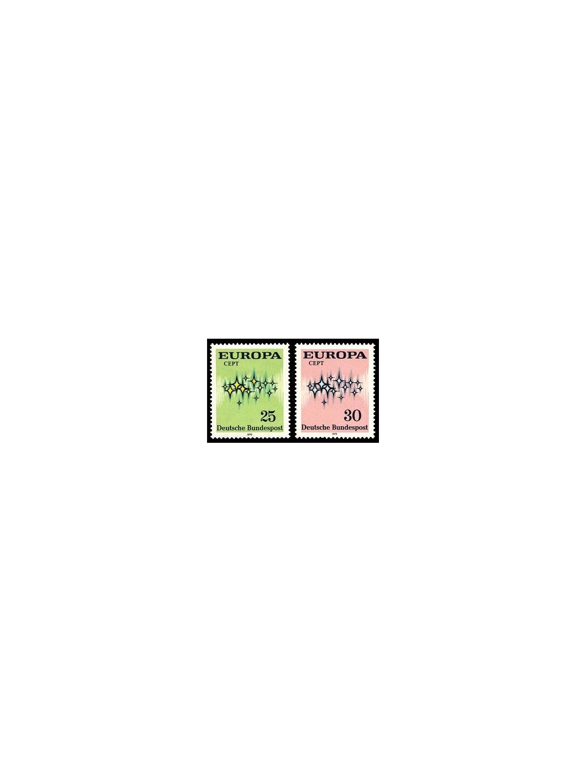 GERMANIA BRD 1972 Europa 2v MNH**