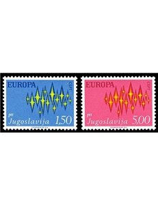 JUGOSLAVIA 1972 Europa 2v MNH**