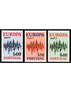 PORTOGALLO 1972 Europa 3v MNH**