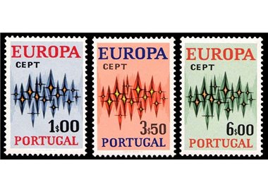 PORTOGALLO 1972 Europa 3v MNH**