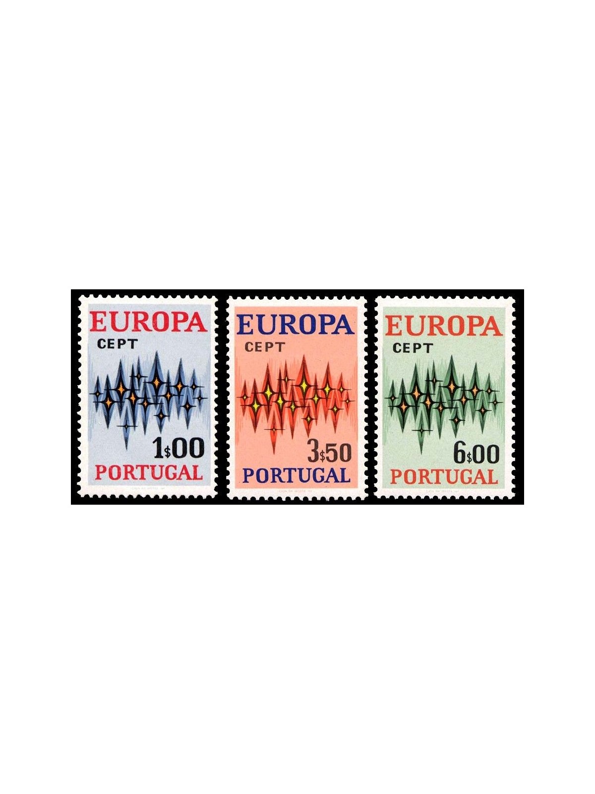 PORTOGALLO 1972 Europa 3v MNH**