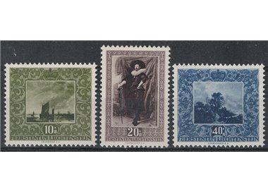 LIECHTENSTEIN 1951 For charity 3v MNH**