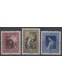 LIECHTENSTEIN 1952 Reproductions of paintings 3v MH*
