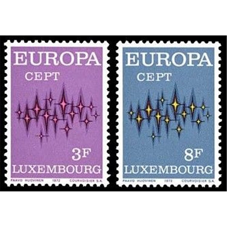 LUXEMBOURG 1972 Europe 2v MNH**