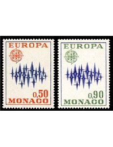MONACO 1972 Europa 2v MNH**