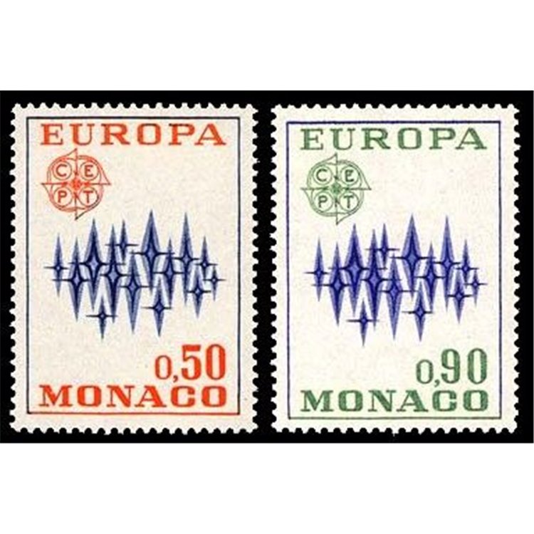 MONACO 1972 Europe 2v MNH**