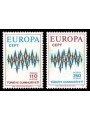 Türkiye 1972 Europe 2v MNH**