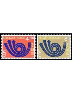 BELGIUM 1973 Europe 2v MNH**