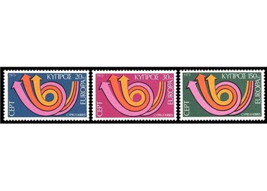 CIPRO 1973 Europa 3v MNH**