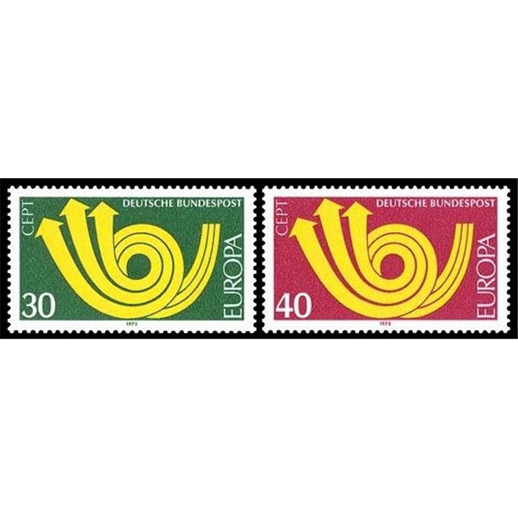 GERMANIA BRD 1973 Europa 2v MNH**