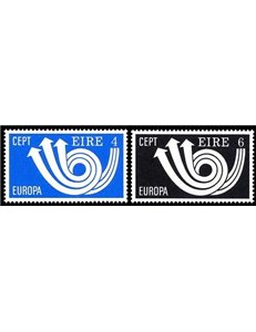 IRELAND 1973 Europe 2v MNH**