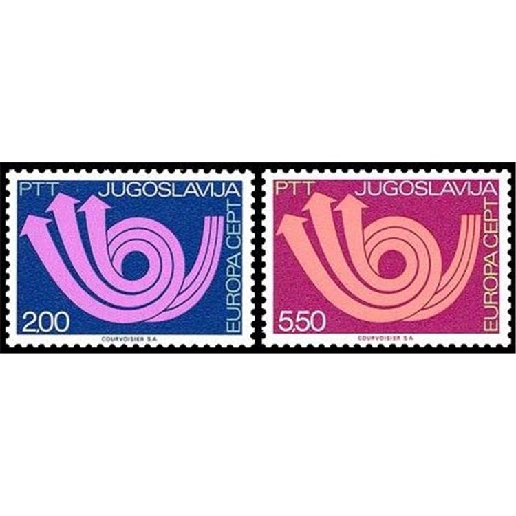 YUGOSLAVIA 1973 Europe 2v MNH**