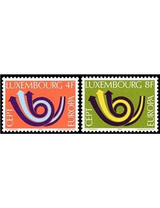 LUXEMBOURG 1973 Europe 2v MNH**