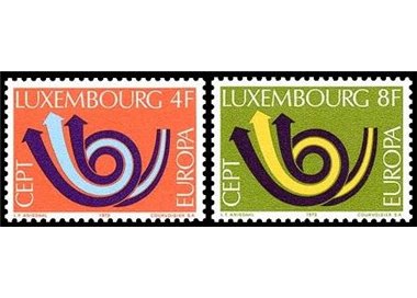 LUXEMBOURG 1973 Europe 2v MNH**