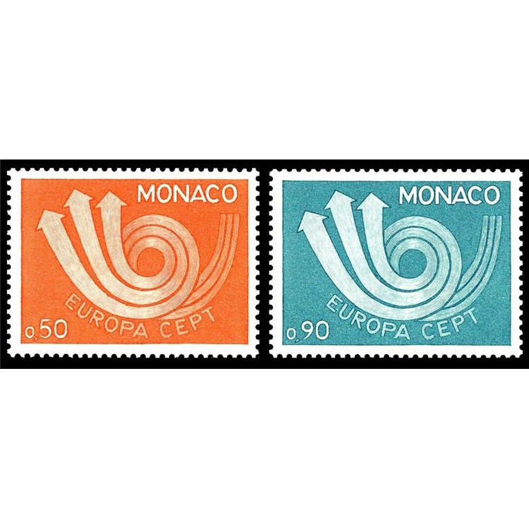 MONACO 1973 Europa 2v MNH**