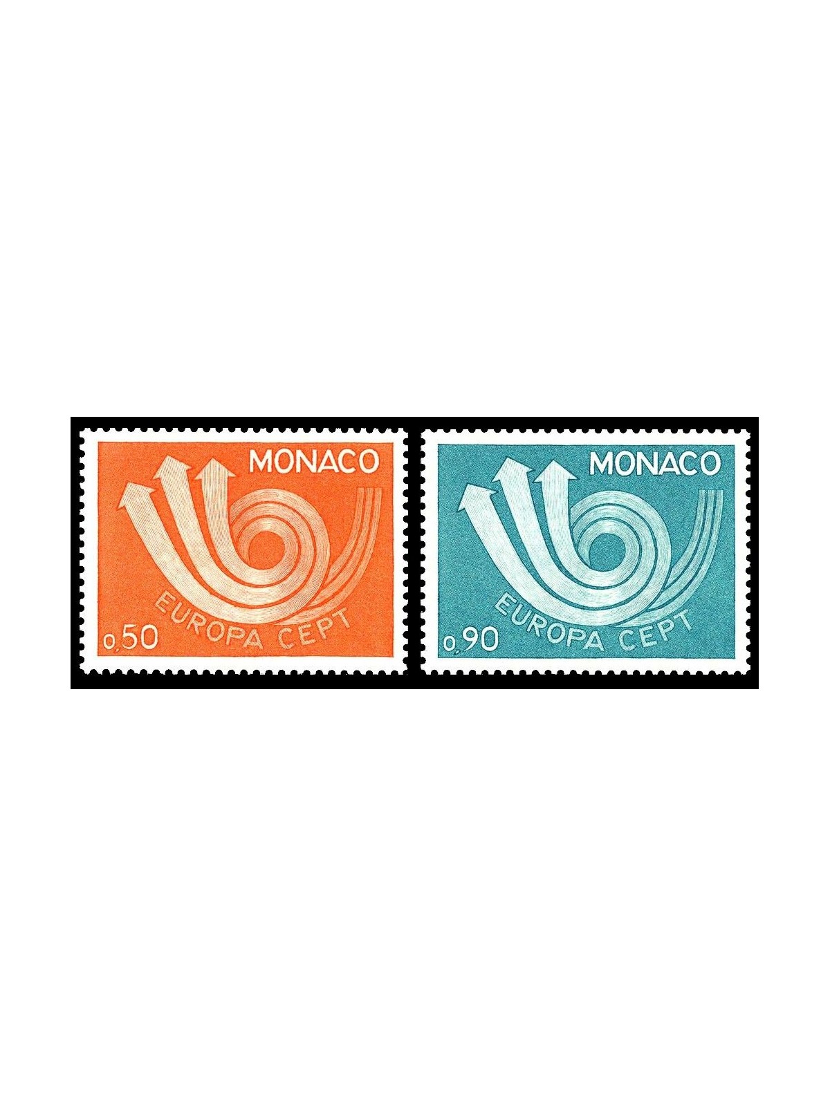 MONACO 1973 Europa 2v MNH**