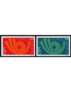 NORWAY 1973 Europe 2v MNH**