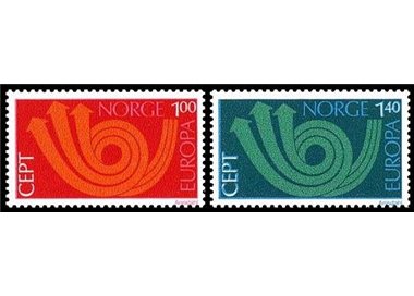 NORWAY 1973 Europe 2v MNH**
