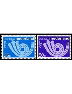 OLANDA 1973 Europa 2v MNH**