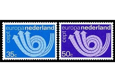 OLANDA 1973 Europa 2v MNH**